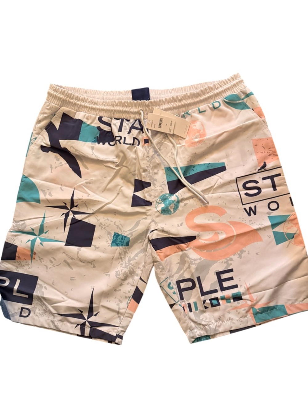 Staple Pigeon World Shorts 3XL NwT